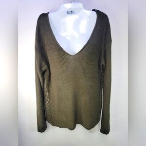 Harper Heritage Women's Size Medium Long Sleeve V-neck Sweater